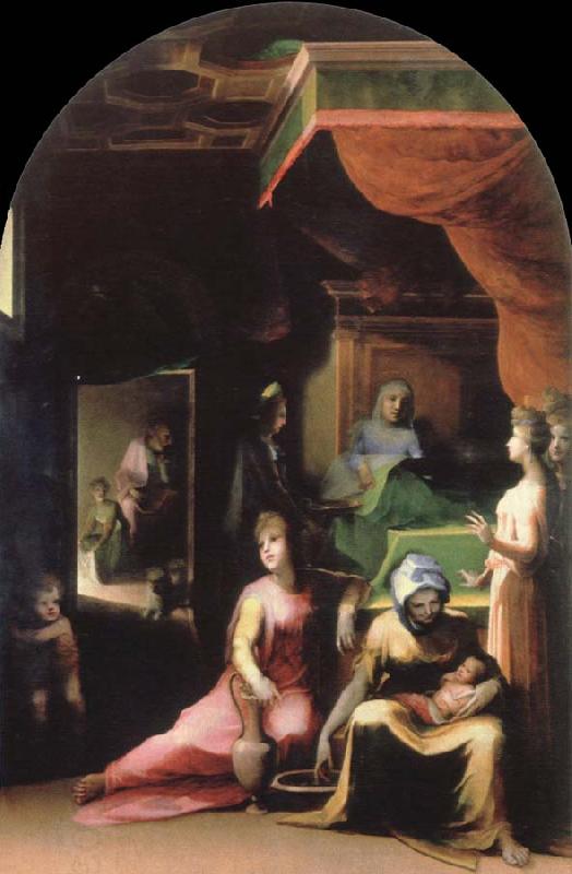 Domenico Beccafumi nativity of the virgin China oil painting art